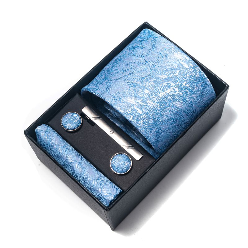 Cufflink Box Set - Venda quente 8 cm gravata lenço