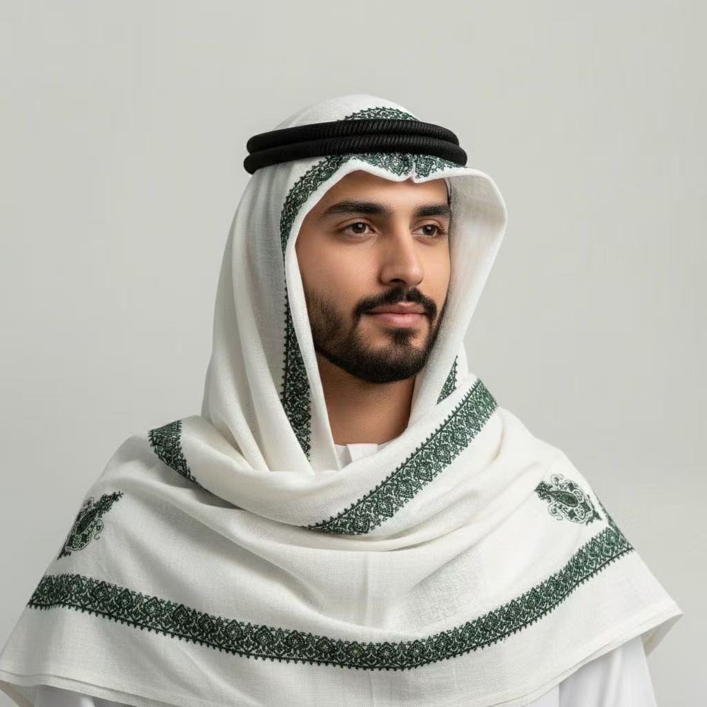 Men'S Mens Accessories - Lenço de cabeça muçulmano para homens,