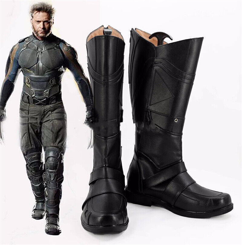 X Men Accessories - Sapatos de cosplay anime x-men wolverine,