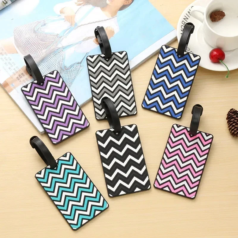 Men'S Accessories Holder - Etiquetas de bagagem geométricas para mulheres