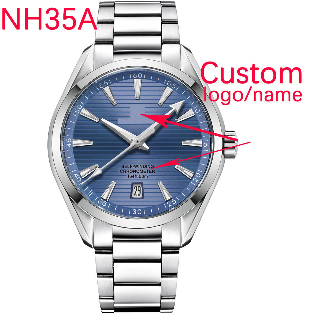 Men'S Accessories Jewelry Bracelet - Luxo nh35 movt logotipo personalizado 41mm