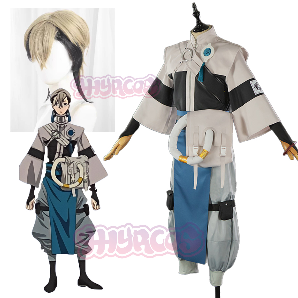 Men Accessories Earrings - Gachiakuta zanka cosplay traje peruca zanka