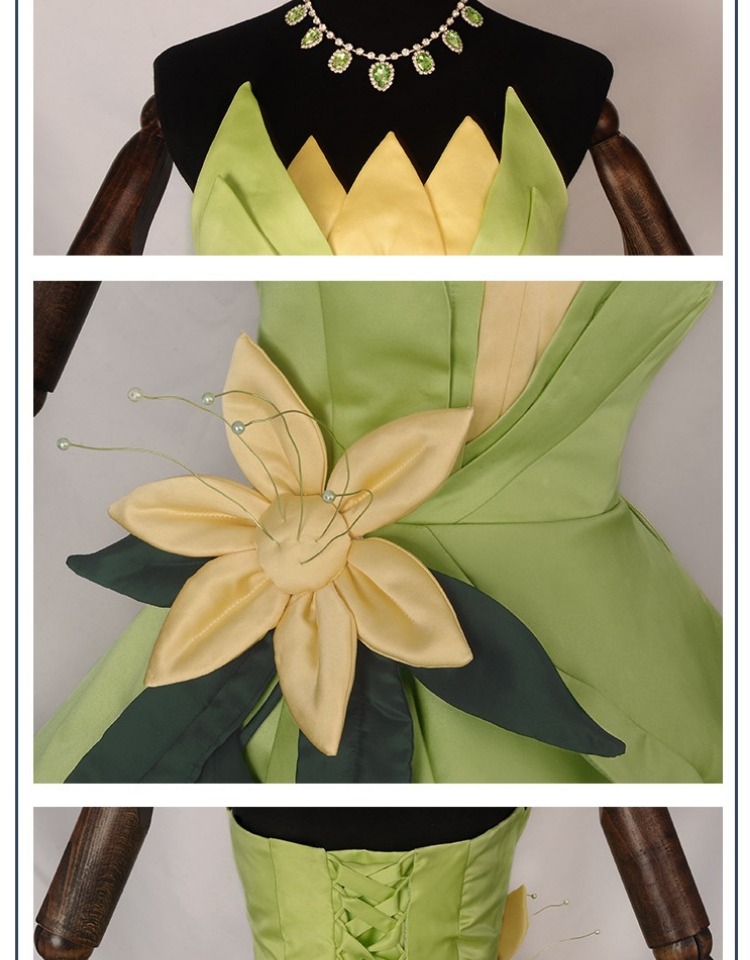 Fantasia de princesa tiana, fa - Men'S Accessories Designer avaliação e preço
