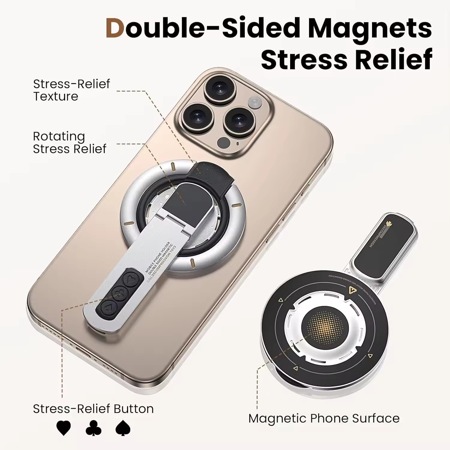 Suporte Magnético Dupla Face G - Men'S Accessories Holder avaliação e preço