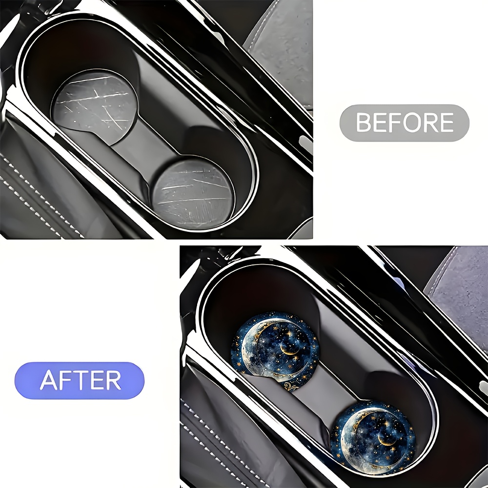2 peças de porta-copos para ca - Men'S Accessories Holder avaliação e preço