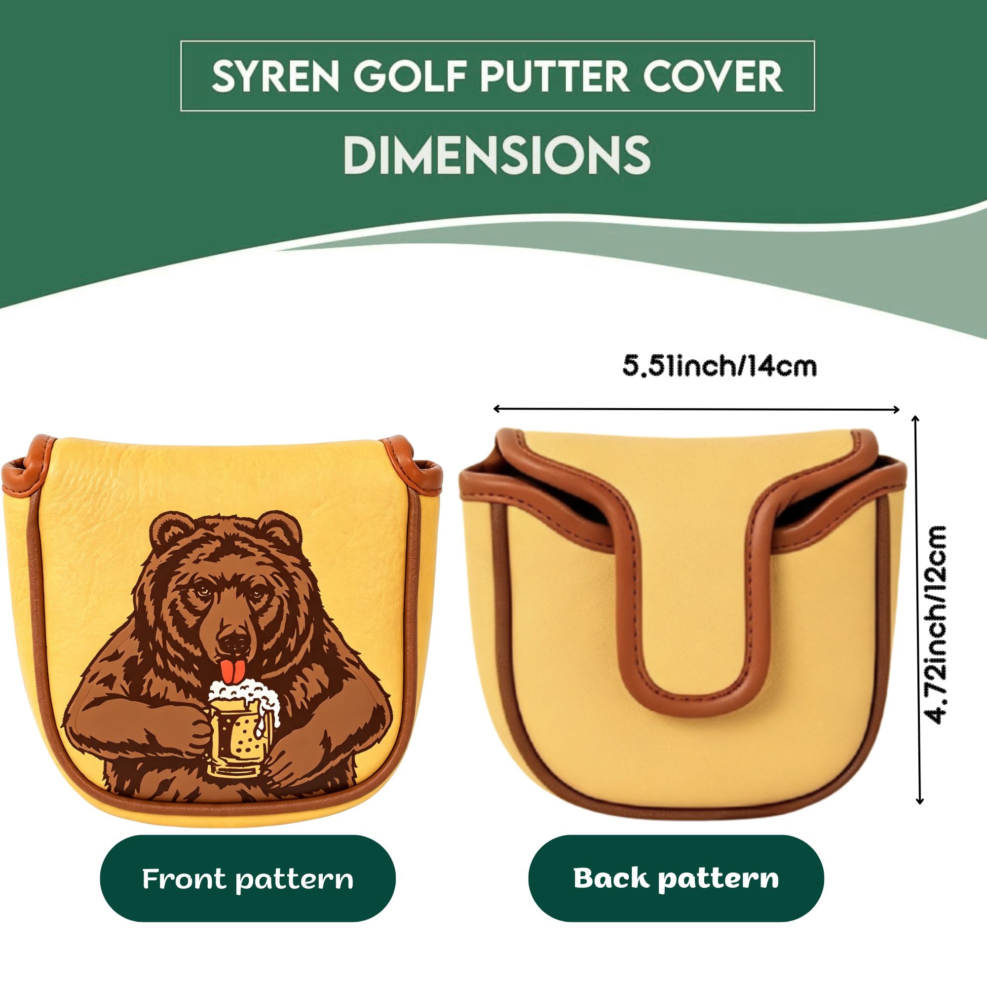 Capa de Putter de Golfe Bordad - Men'S Mens Accessories avaliação e preço