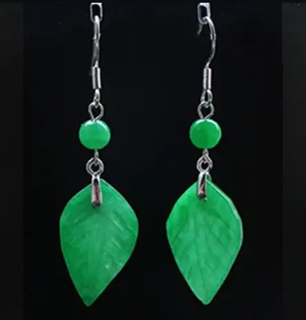 Personalizado natural verde ja - Men Accessories Earrings avaliação e preço