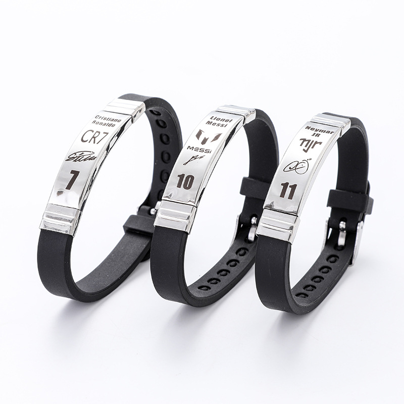 Lionel messi cristiano ronaldo - Men'S Accessories Jewelry Bracelet avaliação e preço
