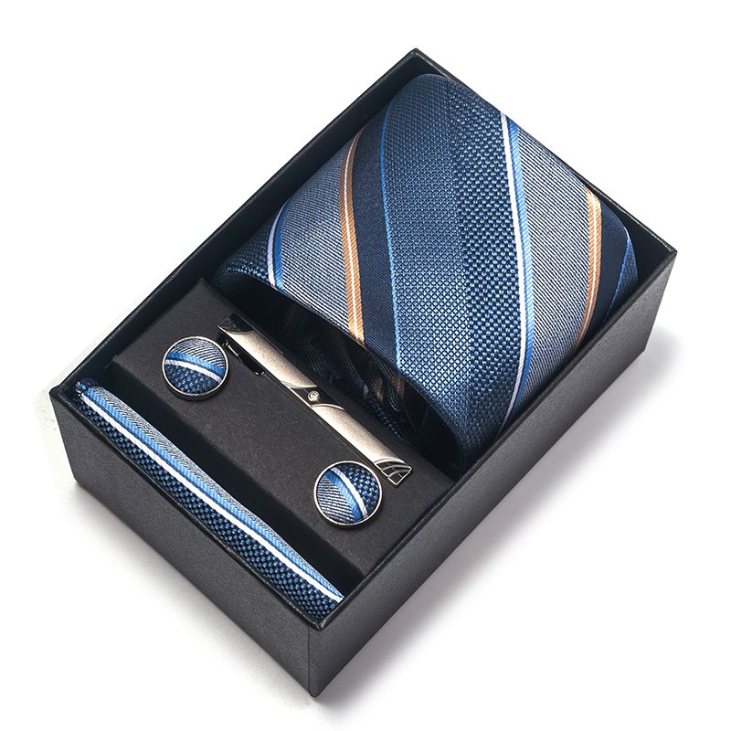 Venda quente 8 cm gravata lenç - Cufflink Box Set avaliação e preço