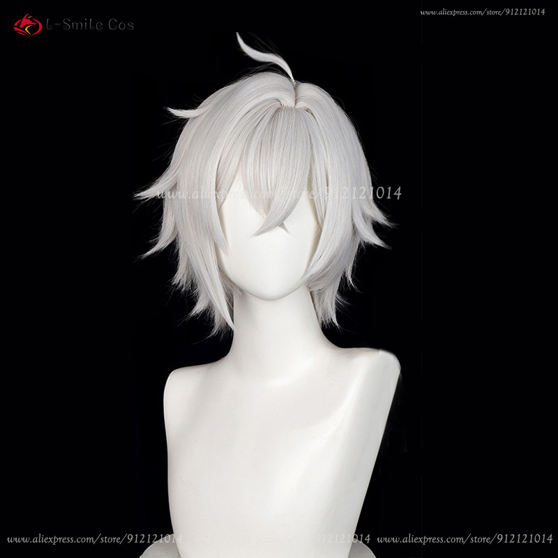 Peruca de cosplay zzz Seth Low - Men Accessories In Silver avaliação e preço