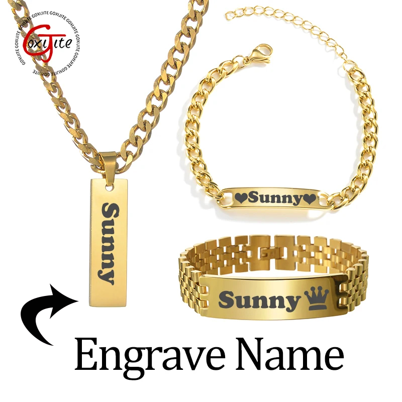 Goxijite personalizado gravado - Men'S Accessories Jewelry Bracelet avaliação e preço