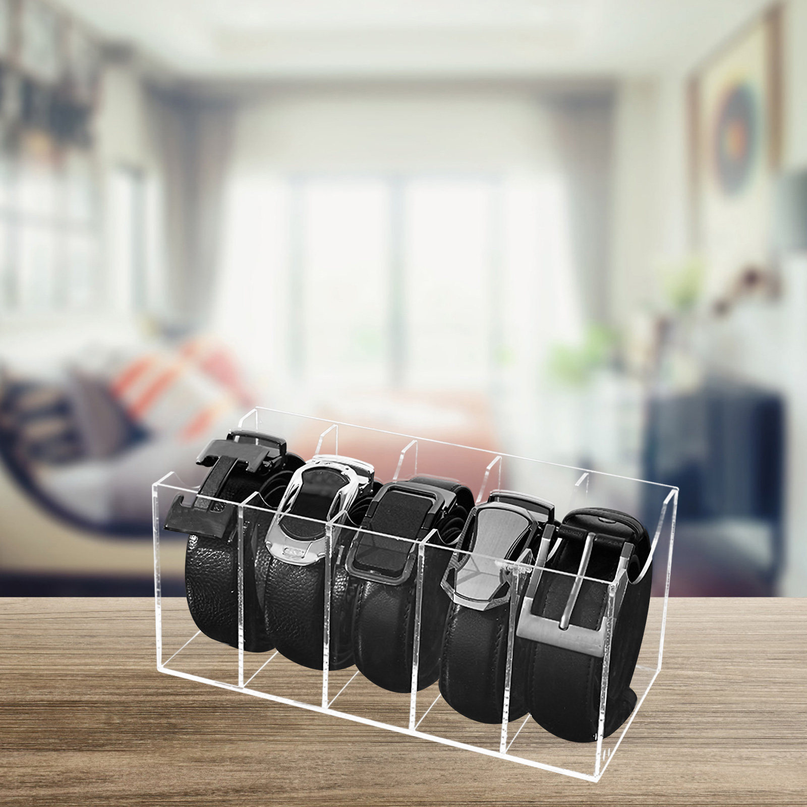 Organizador de Cintos Transpar - Men'S Accessories Holder avaliação e preço