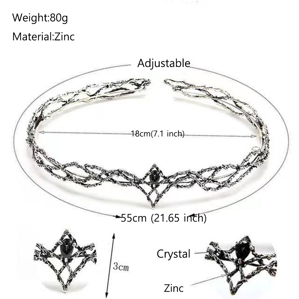 Tiaras de Cabelo Vintage Ajust - Men'S Accessories Designer avaliação e preço