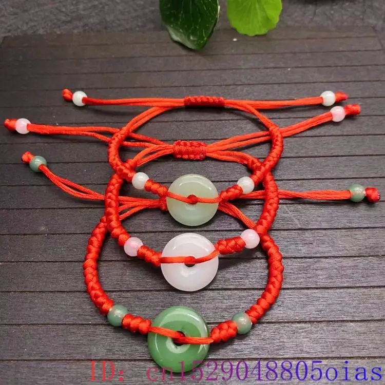 Pulseira Donut Jade Real para  - Men'S Accessories Jewelry Bracelet avaliação e preço