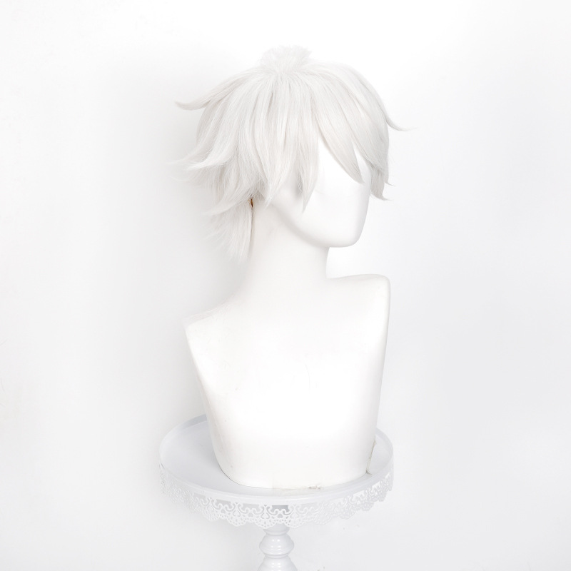 Peruca de Cosplay de Bruxa Ani - Men Accessories In Silver avaliação e preço