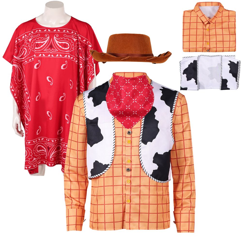 Fantasia de Cosplay Woody para - Men'S Accessories Designer avaliação e preço