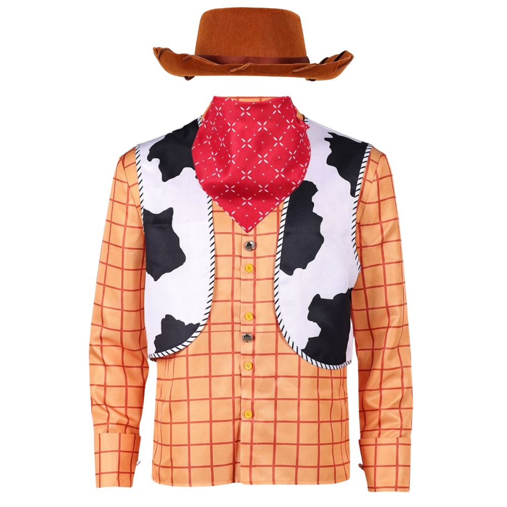 Fantasia de Cosplay Woody para - Men'S Accessories Designer avaliação e preço