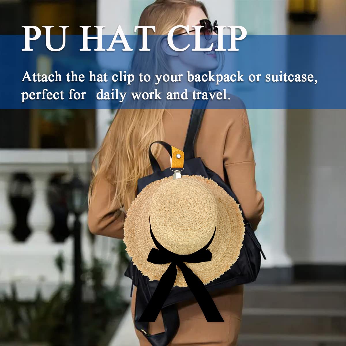 Clipe de Chapéu em Couro PU pa - Men'S Accessories Holder avaliação e preço