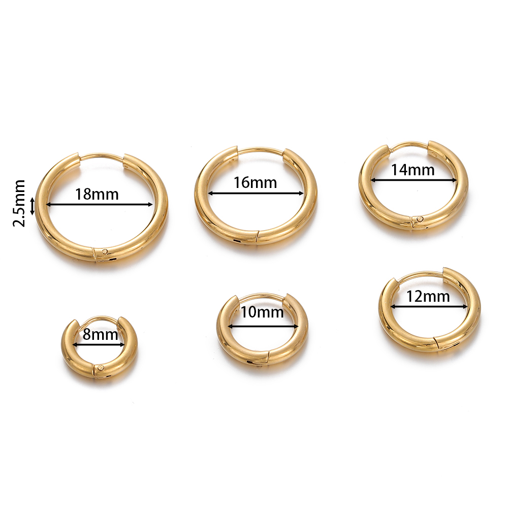 2 peças de brincos de argola e - Men Accessories Earrings avaliação e preço