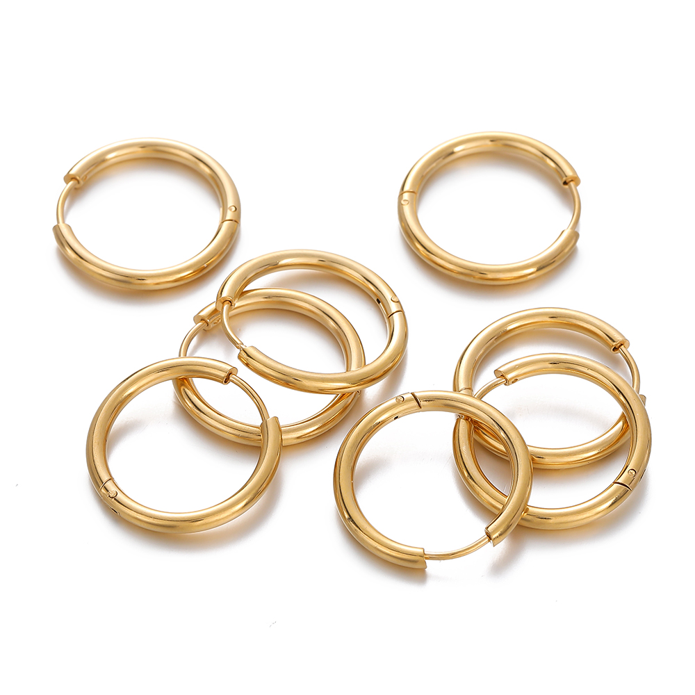 2 peças de brincos de argola e - Men Accessories Earrings avaliação e preço